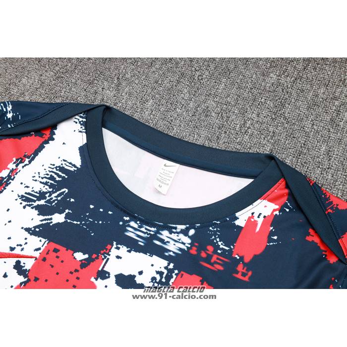 Tuta da Track
 Paris Saint-Germain Jordan Manica Corta
 2024-2025 Blu
 e 
Rosso
 - Pantaloncini
